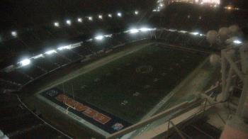 Weather camera view of Soldier Field.