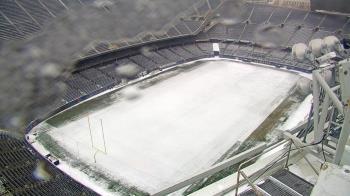 Weather camera view of Soldier Field.