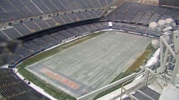Weather camera view of Soldier Field.