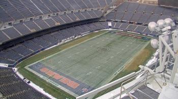 Weather camera view of Soldier Field.