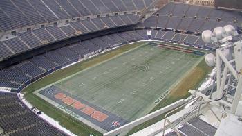 Weather camera view of Soldier Field.