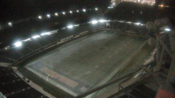 Weather camera view of Soldier Field.