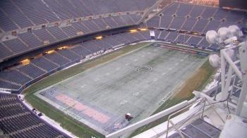 Weather camera view of Soldier Field.