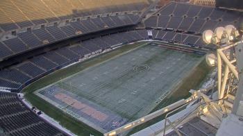 Weather camera view of Soldier Field.