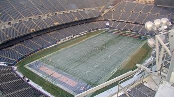 Weather camera view of Soldier Field.