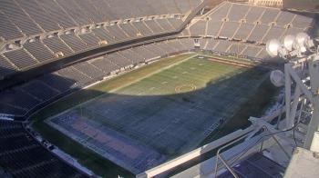 Weather camera view of Soldier Field.