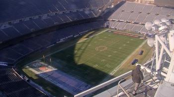 Weather camera view of Soldier Field.
