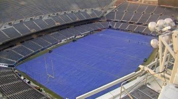 Weather camera view of Soldier Field.
