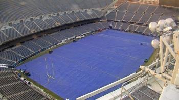 Weather camera view of Soldier Field.