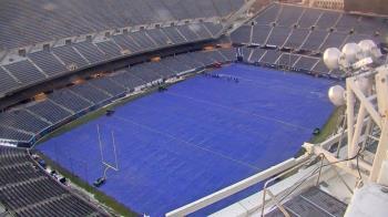 Weather camera view of Soldier Field.