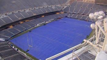 Weather camera view of Soldier Field.