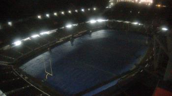 Weather camera view of Soldier Field.