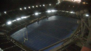 Weather camera view of Soldier Field.