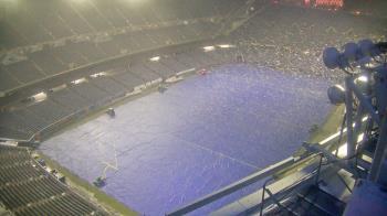 Weather camera view of Soldier Field.