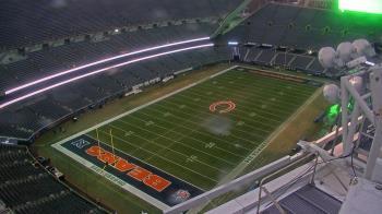 Weather camera view of Soldier Field.