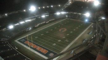 Weather camera view of Soldier Field.