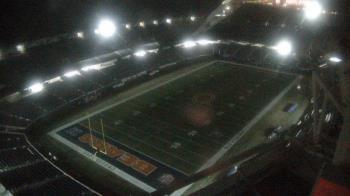 Weather camera view of Soldier Field.
