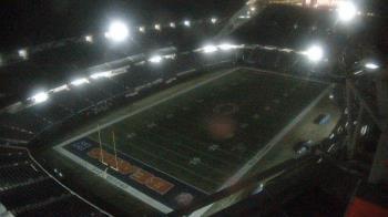 Weather camera view of Soldier Field.
