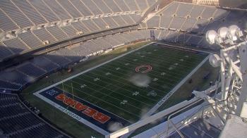 Weather camera view of Soldier Field.