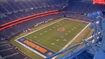 Weather camera view of Soldier Field.