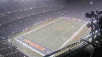 Weather camera view of Soldier Field.