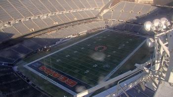 Weather camera view of Soldier Field.