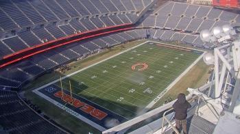 Weather camera view of Soldier Field.