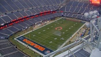 Weather camera view of Soldier Field.