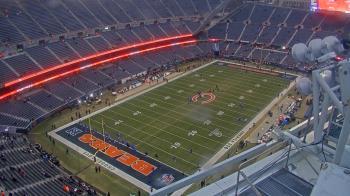 Weather camera view of Soldier Field.