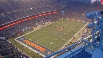 Weather camera view of Soldier Field.