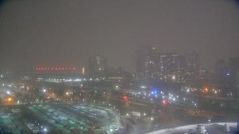 Weather camera view of Soldier Field.