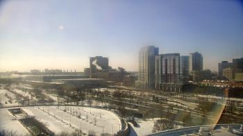 Weather camera view of Soldier Field.