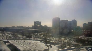 Weather camera view of Soldier Field.
