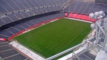 Weather camera view of Soldier Field.