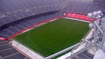 Weather camera view of Soldier Field.