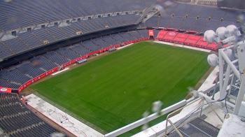 Weather camera view of Soldier Field.