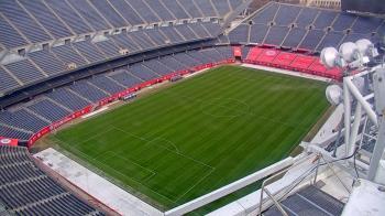 Weather camera view of Soldier Field.