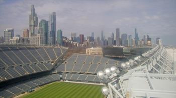 Weather camera view of Soldier Field.