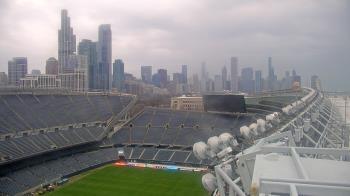 Weather camera view of Soldier Field.