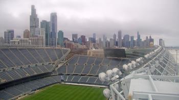 Weather camera view of Soldier Field.