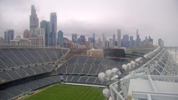 Weather camera view of Soldier Field.
