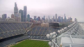 Weather camera view of Soldier Field.