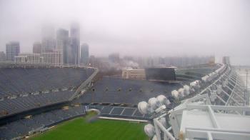 Weather camera view of Soldier Field.