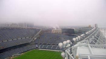 Weather camera view of Soldier Field.