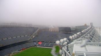 Weather camera view of Soldier Field.