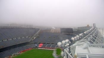 Weather camera view of Soldier Field.