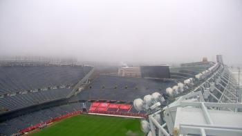 Weather camera view of Soldier Field.