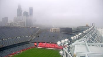 Weather camera view of Soldier Field.