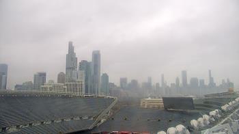 Weather camera view of Soldier Field.
