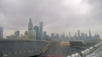 Weather camera view of Soldier Field.